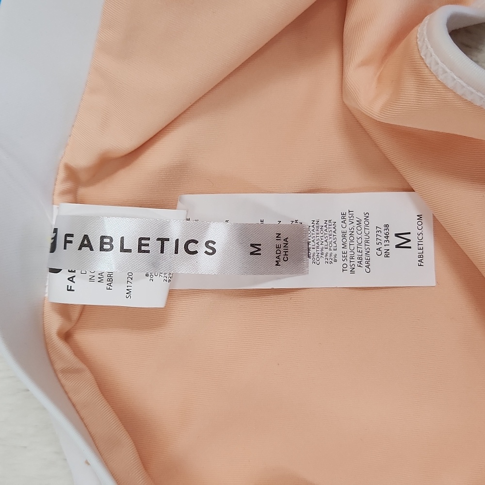 NEW Fabletics Valentina Bikini Bottom White | Women's Size Medium NWT - Picture 9 of 10